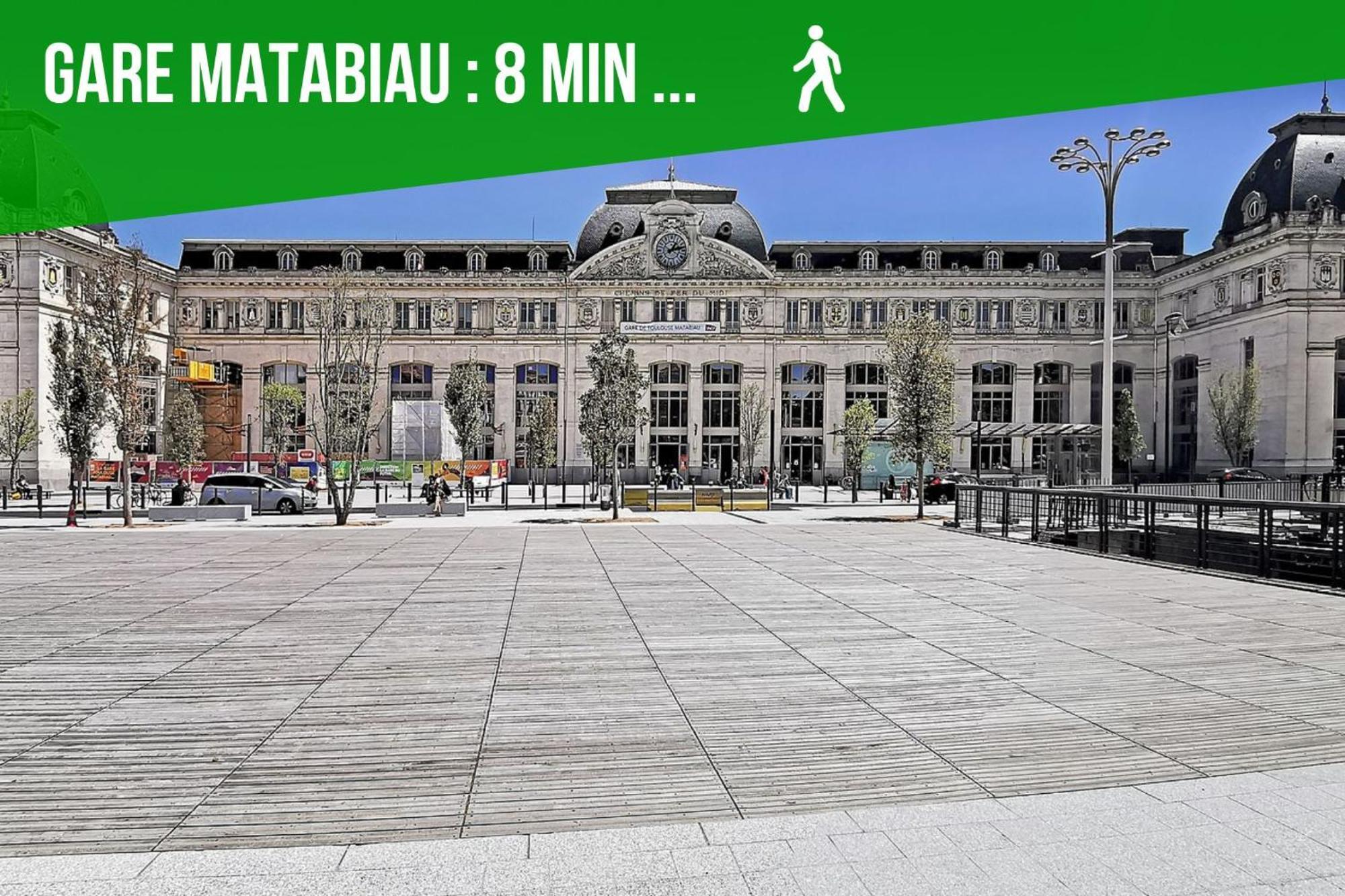 Le Nid D'Orient Entre Matabiau Et Capitole Parking Διαμέρισμα Τουλούζη Εξωτερικό φωτογραφία